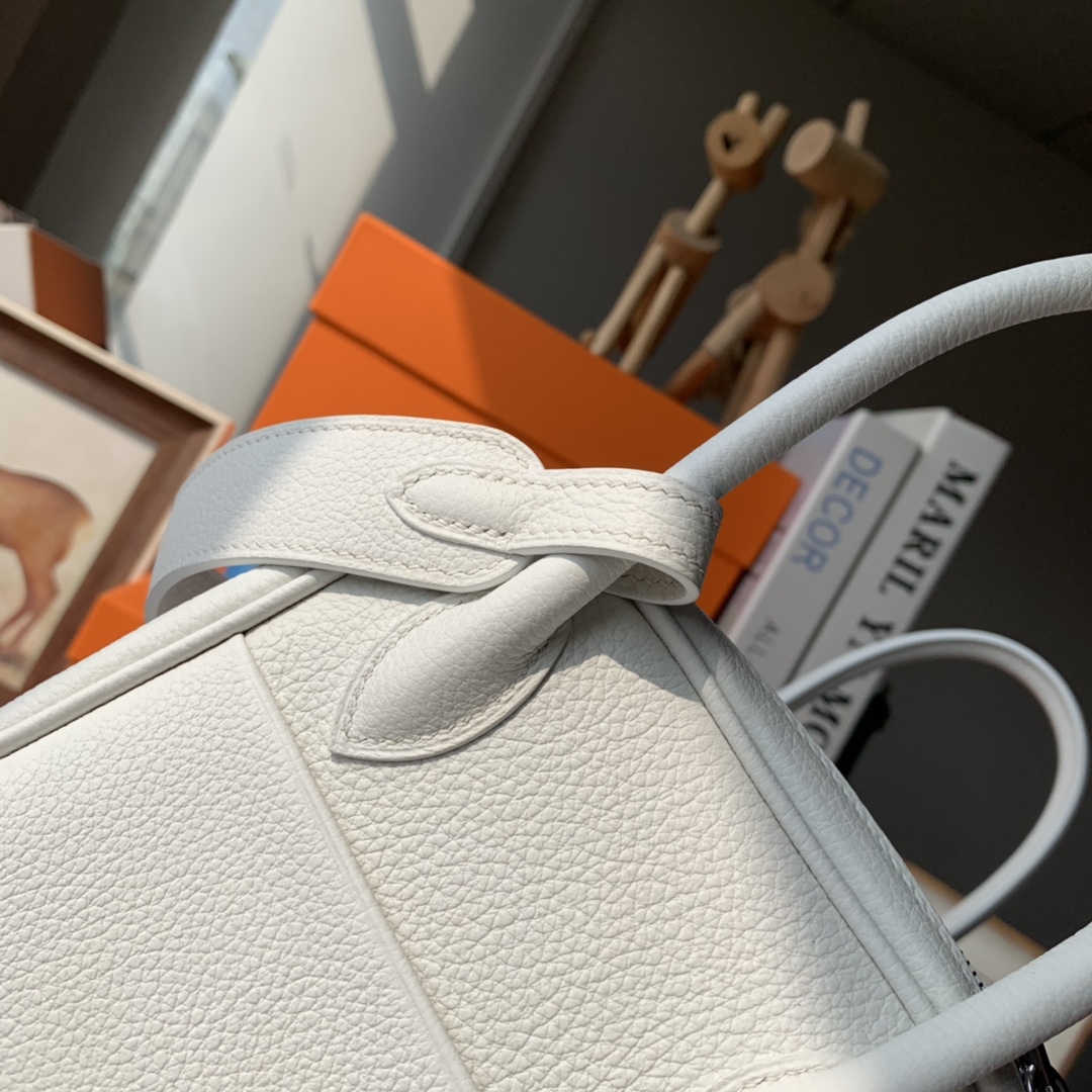 에르메스 린디백26 화이트 은장